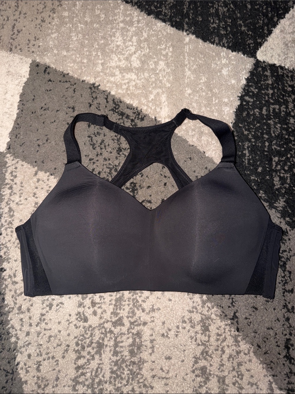 Avia Black Racerback Wireless Sports Bra